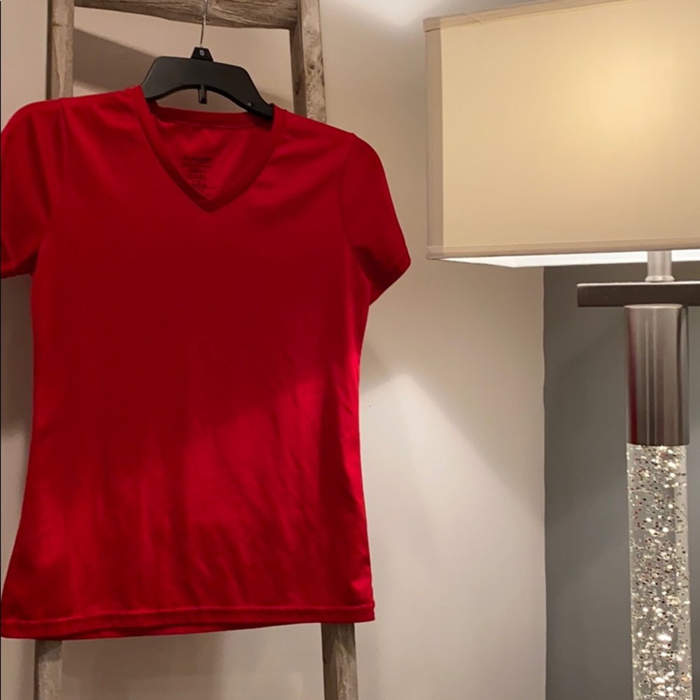 AUGUSTA SPORTSWEAR v neck tee shirt